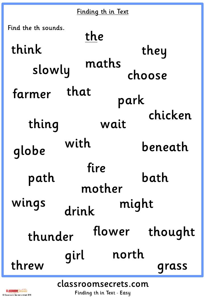 Th text. CK упражнение на чтение. Чтение CK Worksheet. CK Phonics. Упражнения для чтения на английском CK.