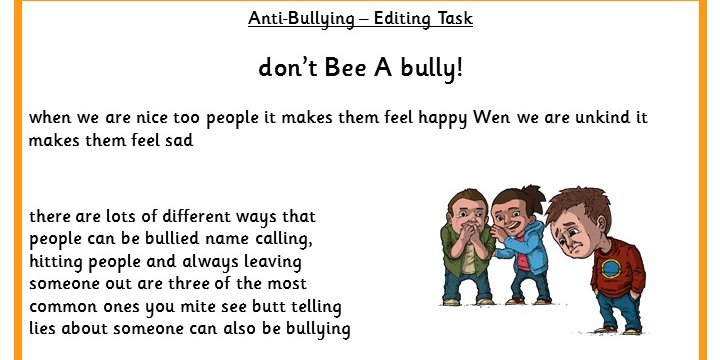 speech about bullying
