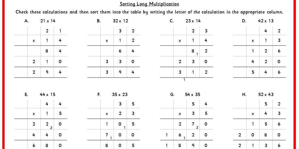 sorting-long-multiplication-classroom-secrets-classroom-secrets