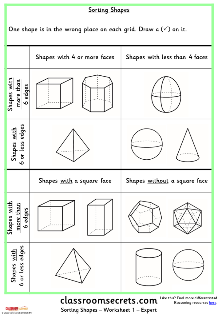 2d shapes classroom secrets