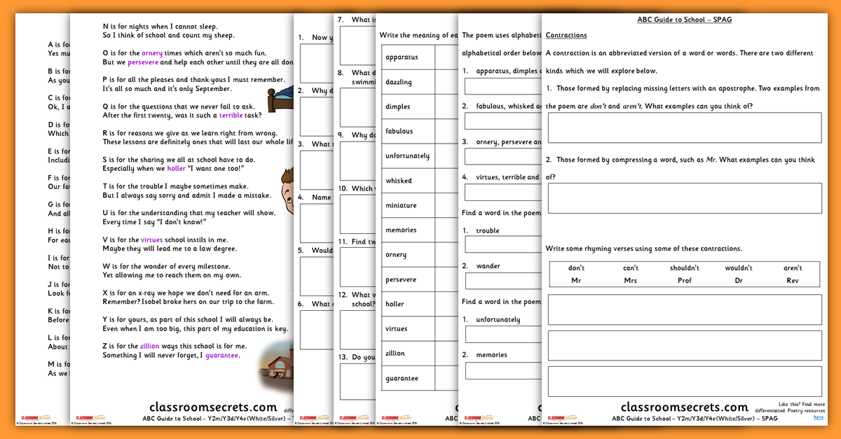 LKS2 Back to School Guided Reading Resources
