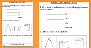 SPAG Revision Reception Resources