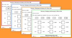 KS2 Multiplication and Division Test Practice