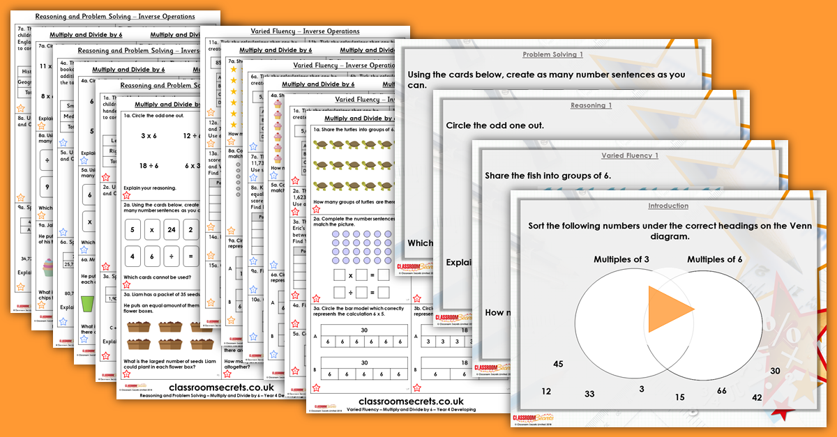 Mixed Age Year 4 and 5 Multiplication and Division Step 1 Resources