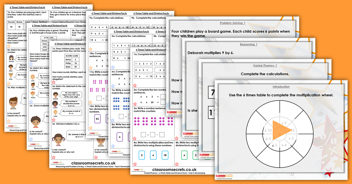 Mixed Age Year 4 and 5 Multiplication and Division Step 2 Resources