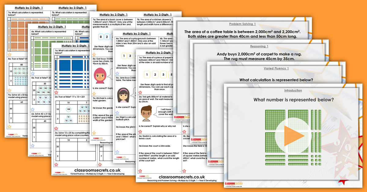 Mixed Age Year 5 and 6 Multiplication and Division Step 6 Resources