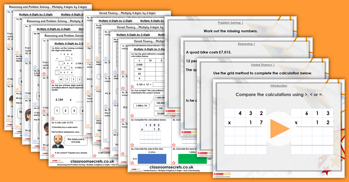 Mixed Age Year 5 and 6 Multiplication and Division Step 9 Resources