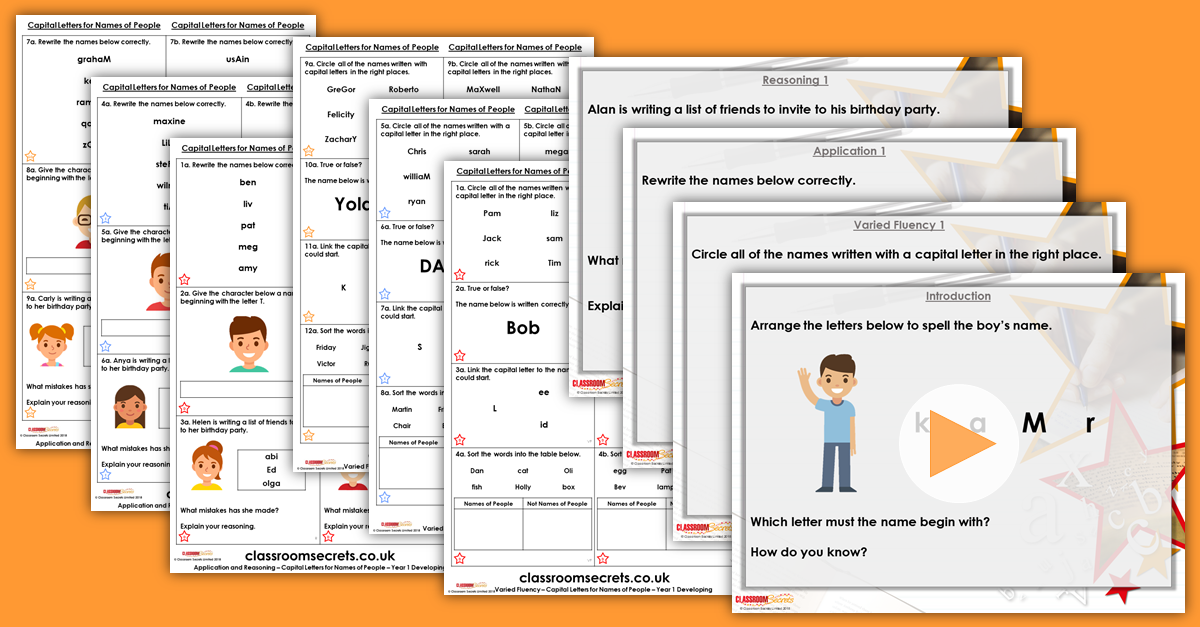 Using Because, That, When and If Year 2 Conjunctions Resource Pack
