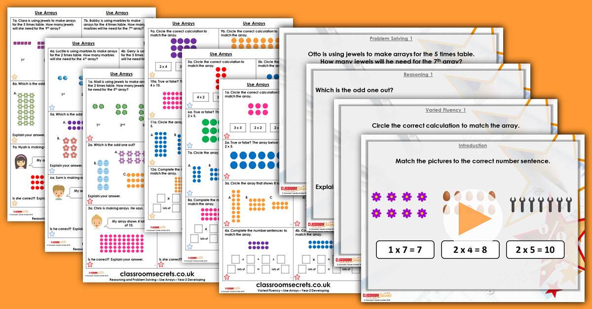 Mixed Age Year 2 and 3 Multiplication and Division Step 6 Resources