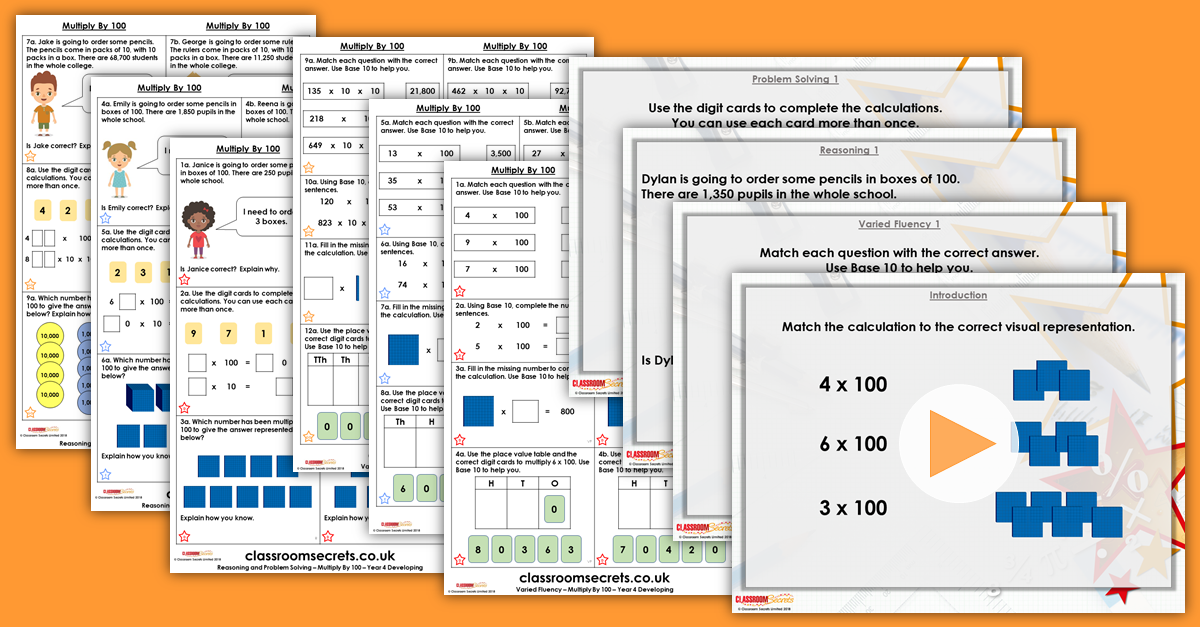 Mixed Age Year 3 and 4 Multiplication and Division Step 2 Resources