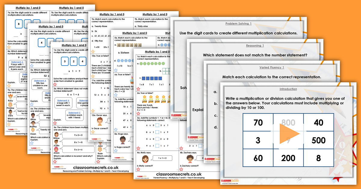 Mixed Age Year 3 and 4 Multiplication and Division Step 5 Resources