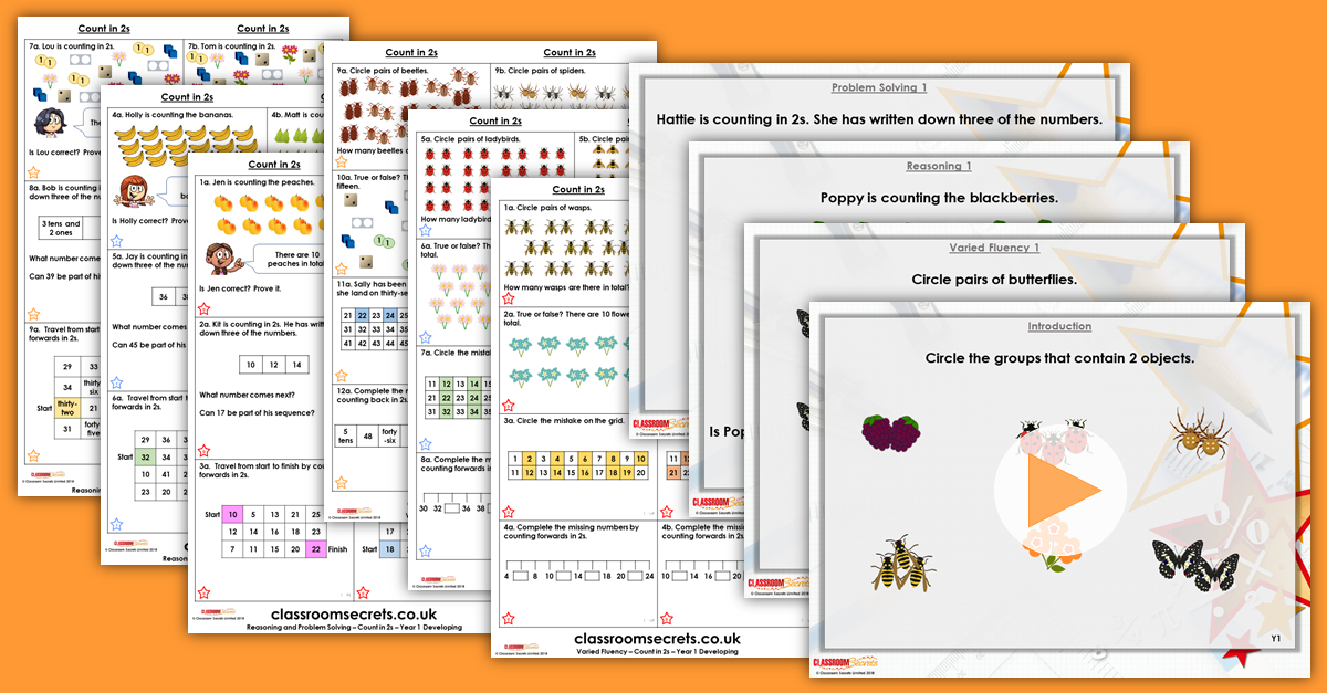 Mixed Age Year 1 and 2 Multiplication and Division Step 8 Resources
