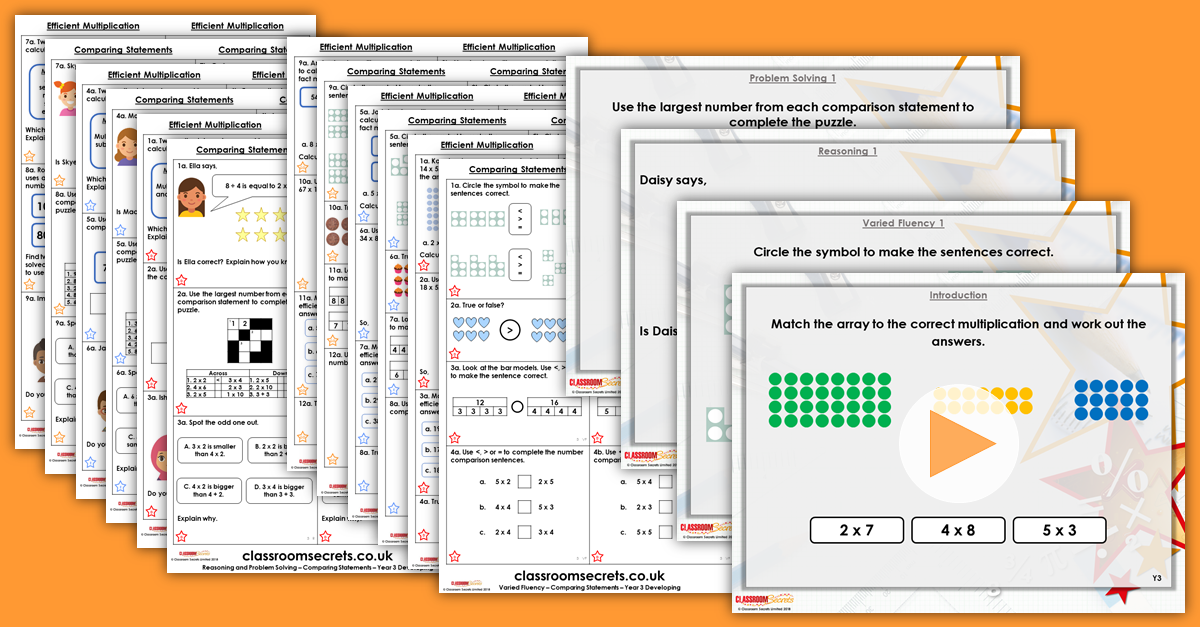 Year 3 and 4 Mixed Age Multiplication and Division Step 3 Resources
