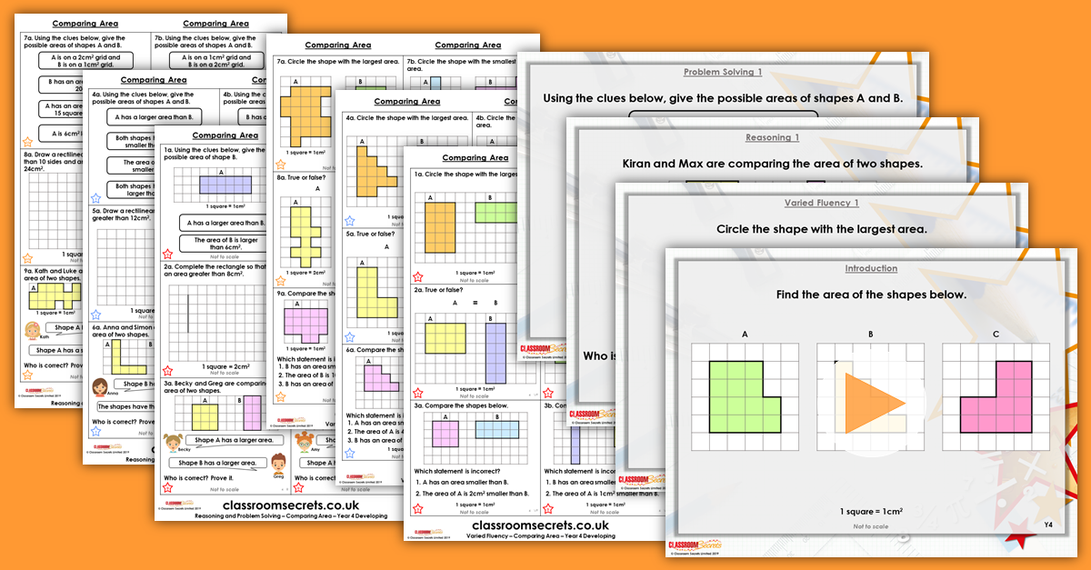 Year 3 and 4 Mixed Age Length Perimeter and Area Step 13 Resources