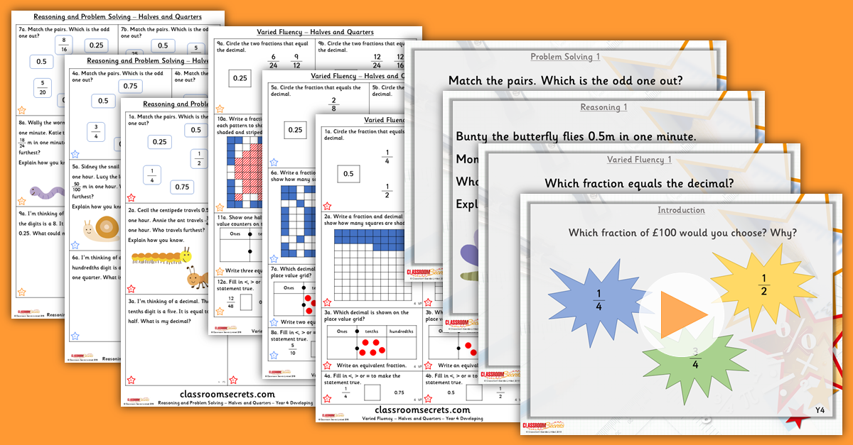 Mixed Age Year 4 and 5 Decimals Step 17 Resources