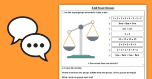 Year 1 Add Equal Groups