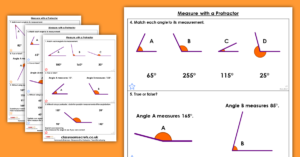 Free Measure with a Protractor Homework