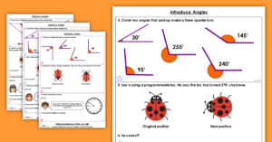 Introduce Angles Homework