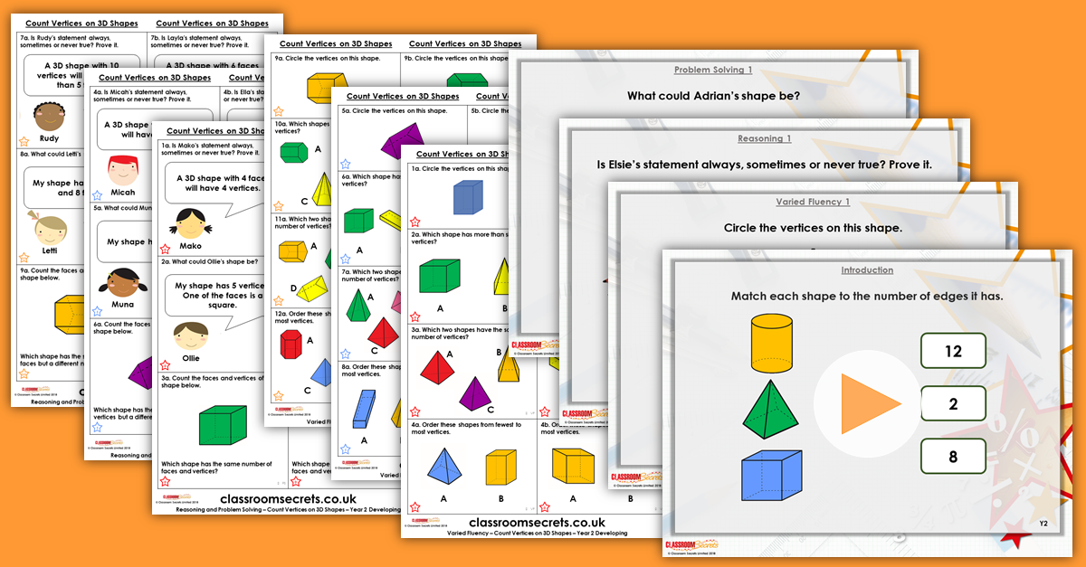 Mixed Age Year 2 and 3 Shape, Position and Direction Step 15 Resources