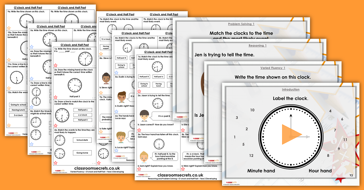 Mixed Age Year 2 and 3 Measurement and Time Step 1 Resources