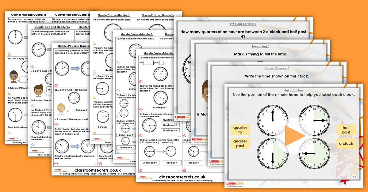 Mixed Age Year 2 and 3 Measurement and Time Step 2 Resources