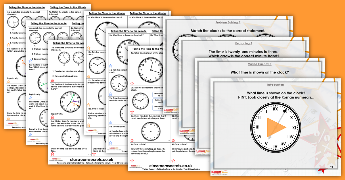 Mixed Age Year 3 and 4 Measurement and Time Step 4 Resources