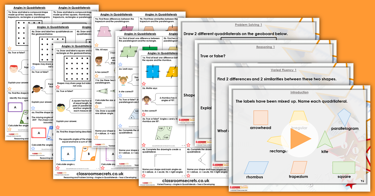 Mixed Age Year 5 and 6 Properties of Shape Step 11 Resources