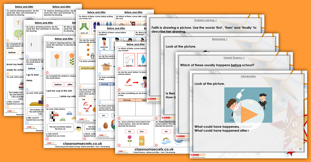 Mixed Age Year 1 and 2 Measurement and Time Step 1 Resources