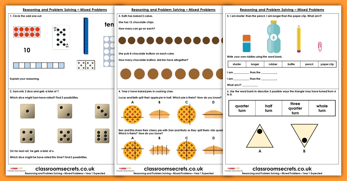 Year 2 Problem Solving Resources