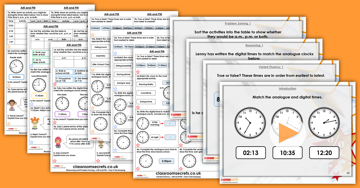 Mixed Age Year 2 and 3 Measurement and Time Step 5 Resources