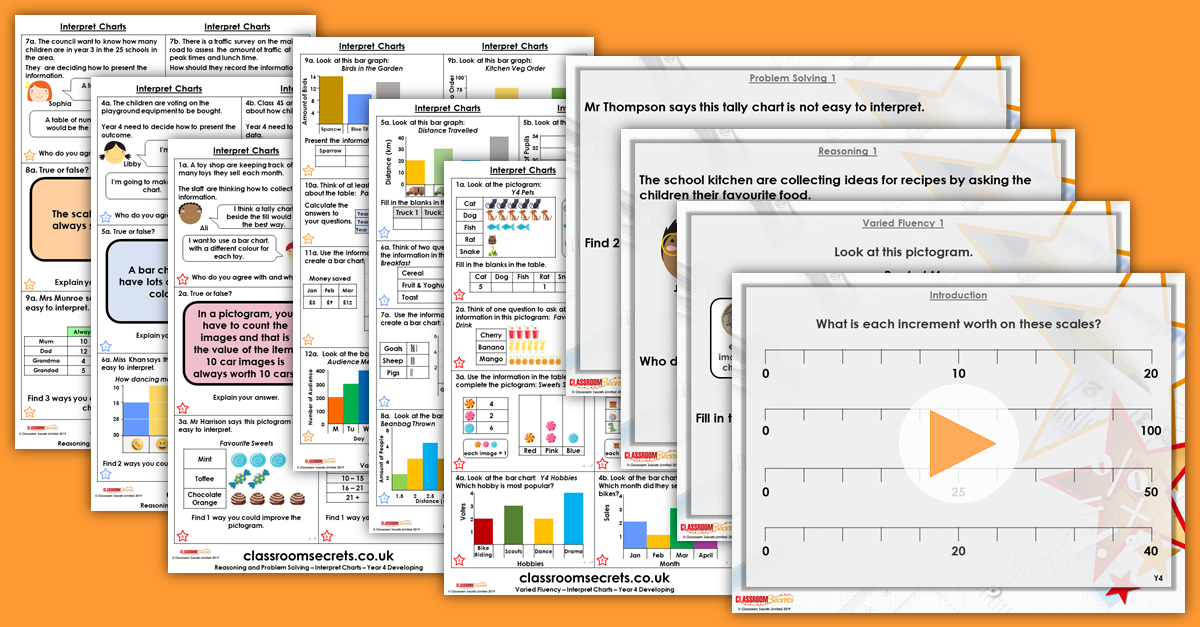 Mixed Age Year 4 and 5 Statistics Step 1 Resources