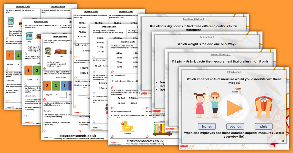 Mixed Age Year 4 and 5 Time and Converting Units Step 8 Resources