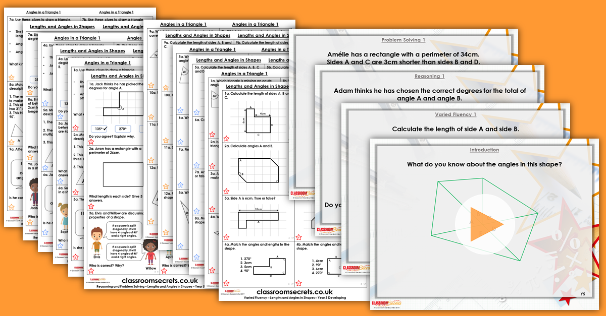 Mixed Age Year 5 and 6 Properties of Shape Step 6 Resources