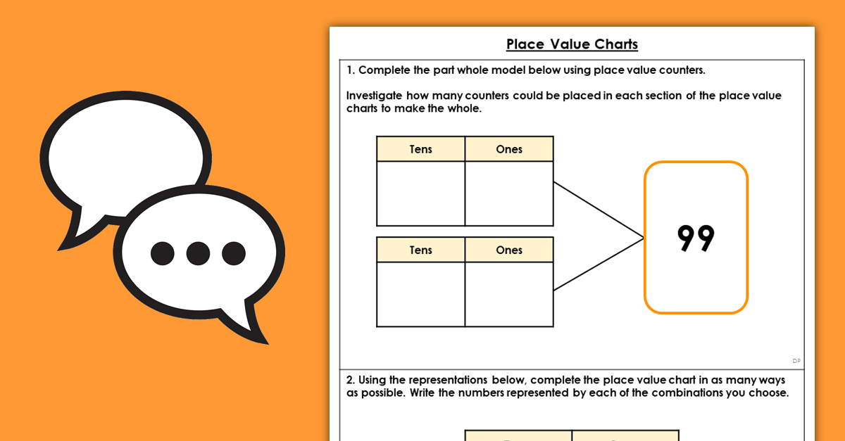 Place Value Charts Discussion Problems