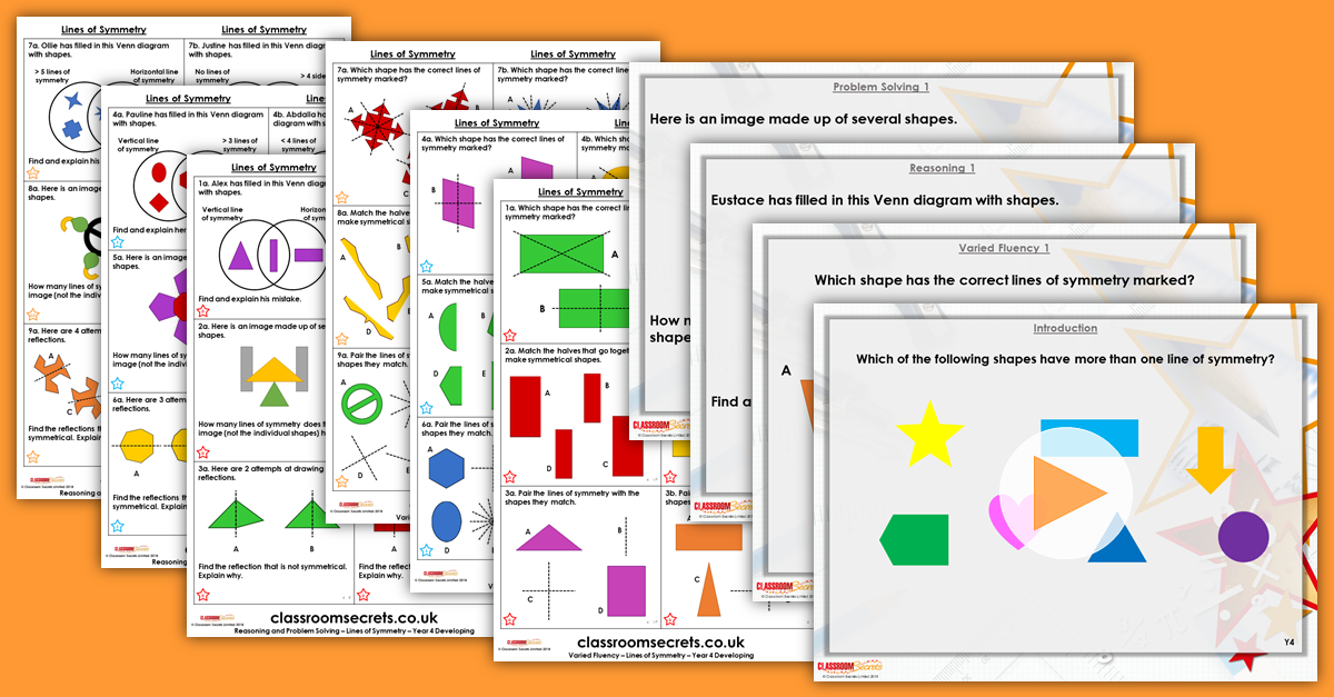 Mixed Age Year 4 and 5 Properties of Shape Step 10 Resources