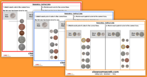 Sorting Coins Resources KS1