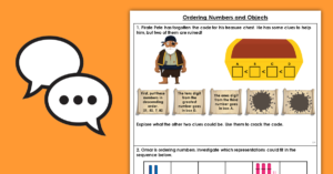 Year 2 Ordering Numbers and Objects