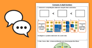 Year 4 Compare 4-digit Numbers