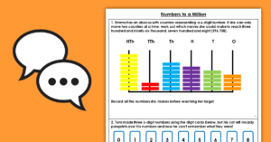 Year 5 Numbers to a Million