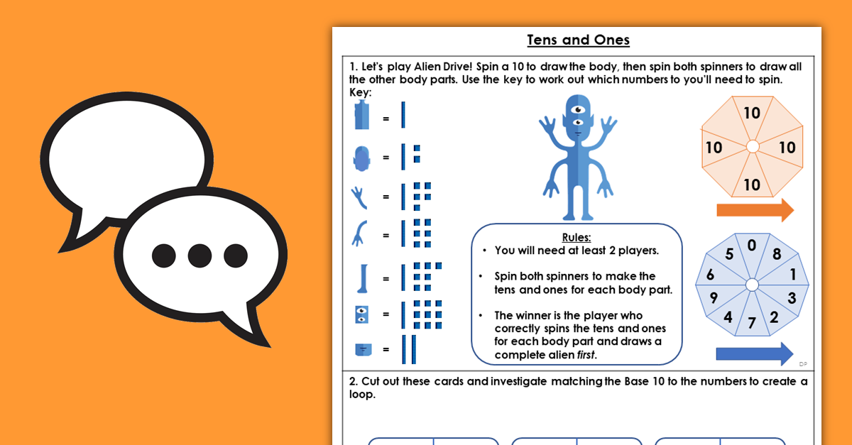 Tens and Ones Discussion Problems