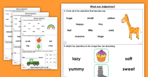 Year 2 What are Adjectives