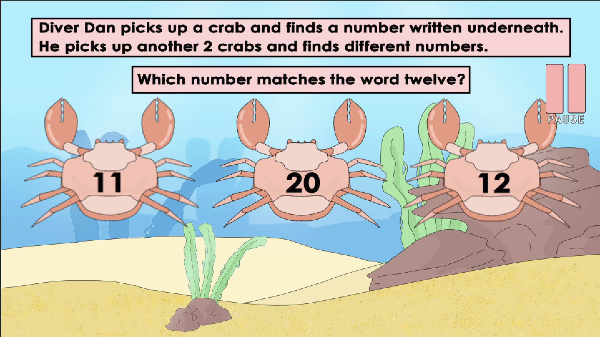 Numbers from 11 to 20 Year 1 Place Value Learning Video Clip