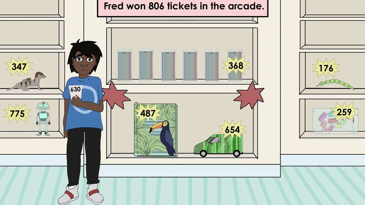 Add Two 3-Digit Numbers 2 Year 3 Addition and Subtraction Learning Video Clip