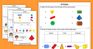 2D Shapes Year 1