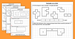 Perimeter on a Grid Year 4