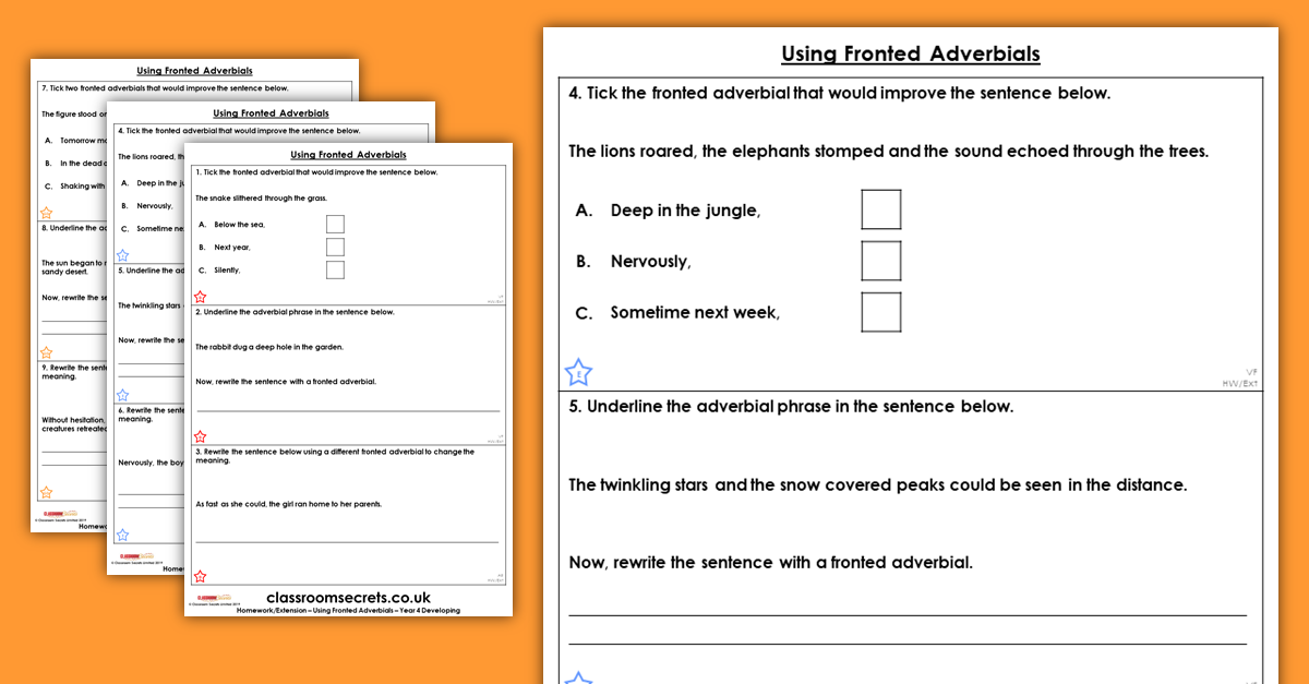 year-4-using-fronted-adverbials-homework-extension-fronted-adverbials
