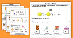 Two Step Problems Year 2
