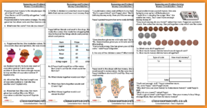 Measurement Money Consolidation Year 2 Block 3 Resources