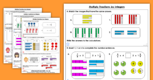 Multiply Fractions by Integers Homework