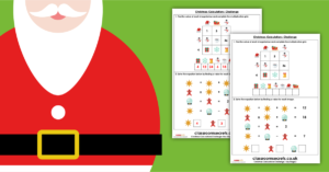 Year 3 and Year 4 Christmas Calculations Activity